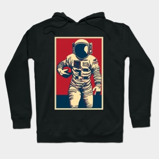 Astronaut Football Player Hoodie